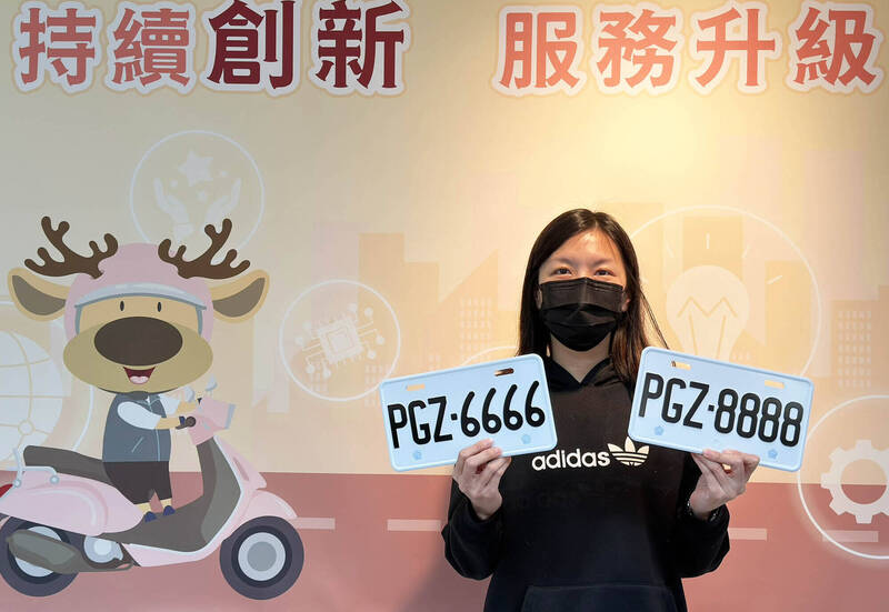 中壢監理站辦理「普通重型機車」、「交通車」等車牌競標