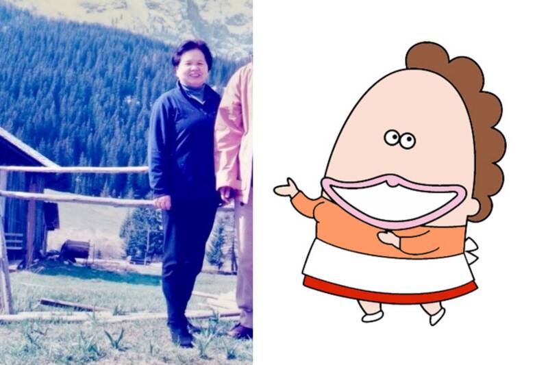 《我們這一家》作者曬30年前全家福 「花媽」真人原型曝光!