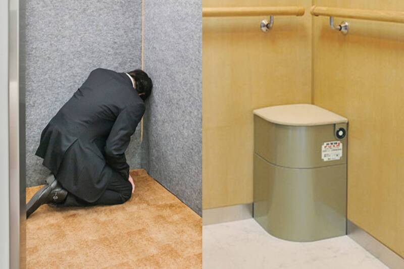 電梯受困近6小時如何解決尿急? 日網瘋傳超實用「救星小椅」