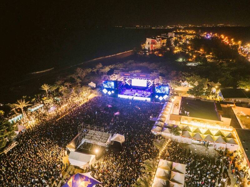 墾丁春節開紅盤再戰228連假 「南國趴」熱力接棒 聽團仔擠爆國境之南