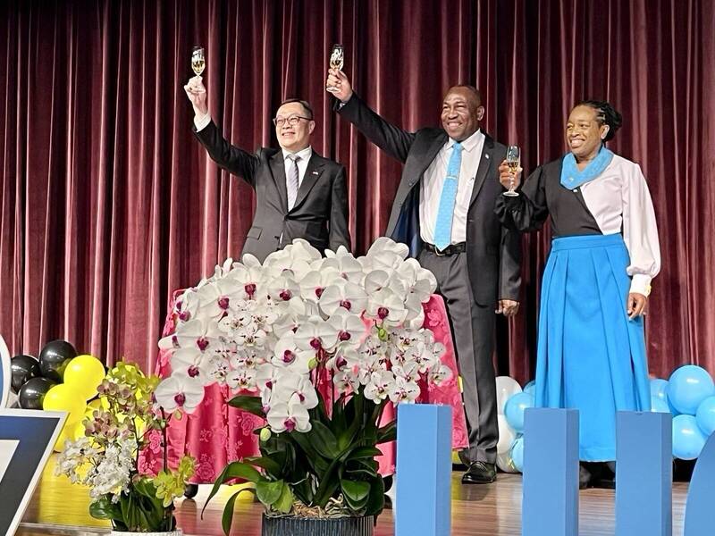 出席友邦聖露西亞國慶 陳明祺:感謝長期堅定挺台參與國際組織