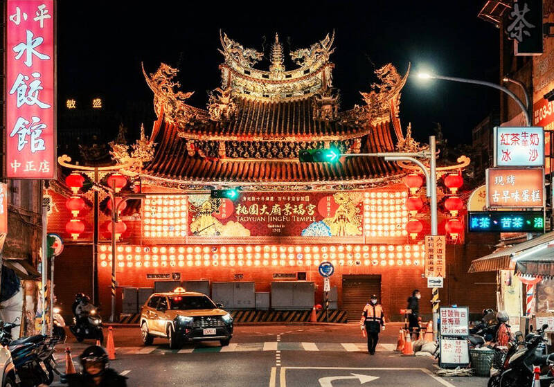 配合桃園燈會 桃園舊城串聯館舍打造光影展演夜遊