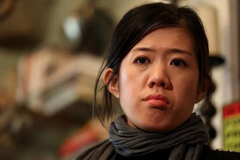 黎智英之女黎采。(路透档案照) 黎智英之女黎采。(路透档案照)