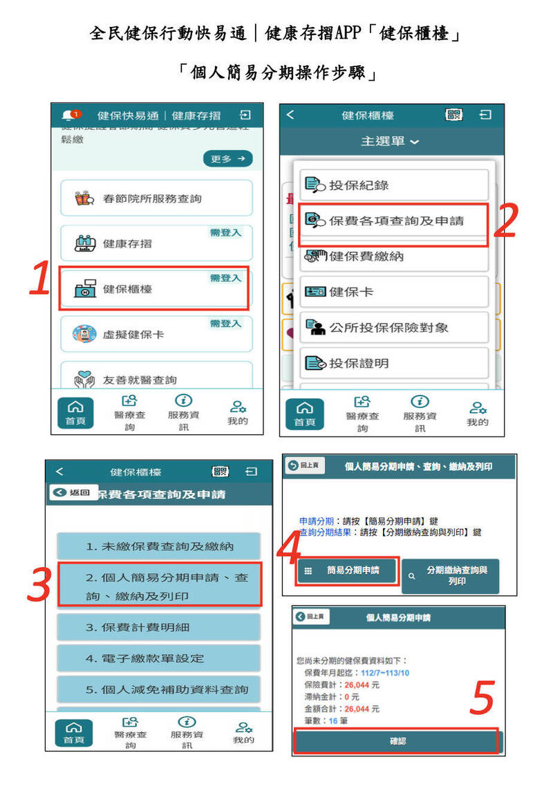 繳不出保費別怕!健保快易通升級 「線上分期」免出門