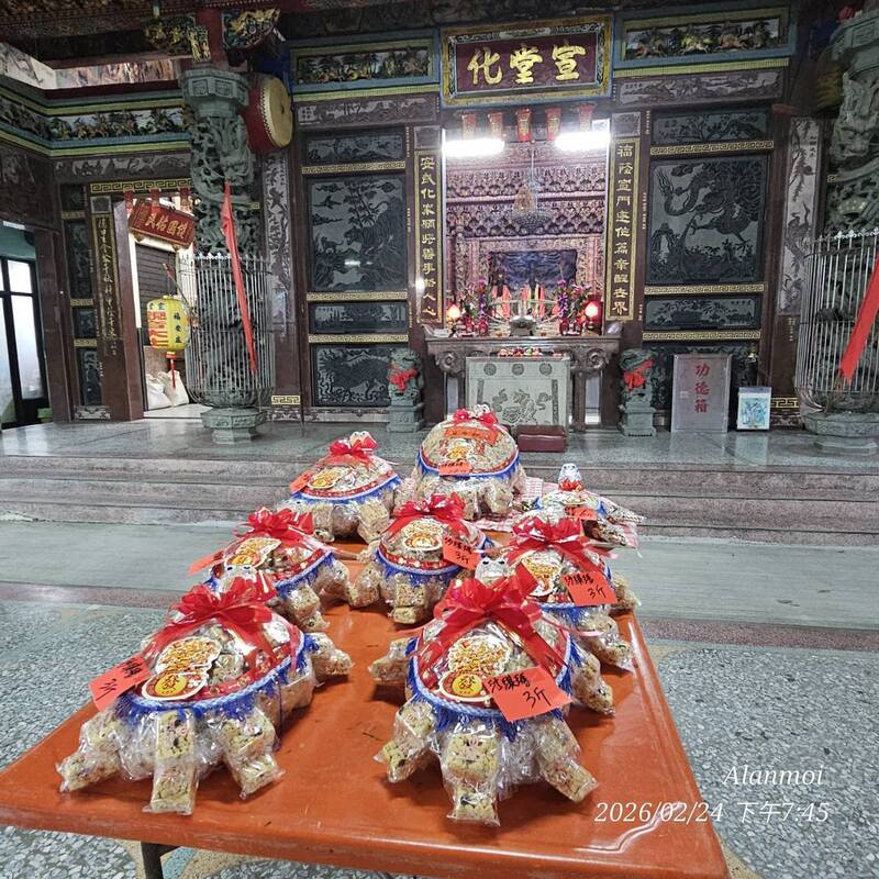 閩南習俗飄進客家庄 福安庄宣化堂天公生乞龜添話題