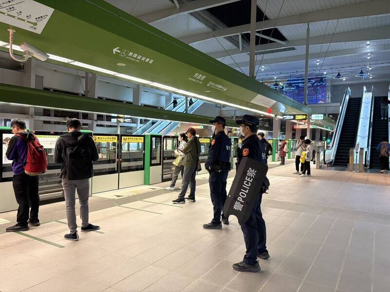 獨家》揚言「中捷沿線放炸彈」 台中警方全面升級維安查恐嚇IP