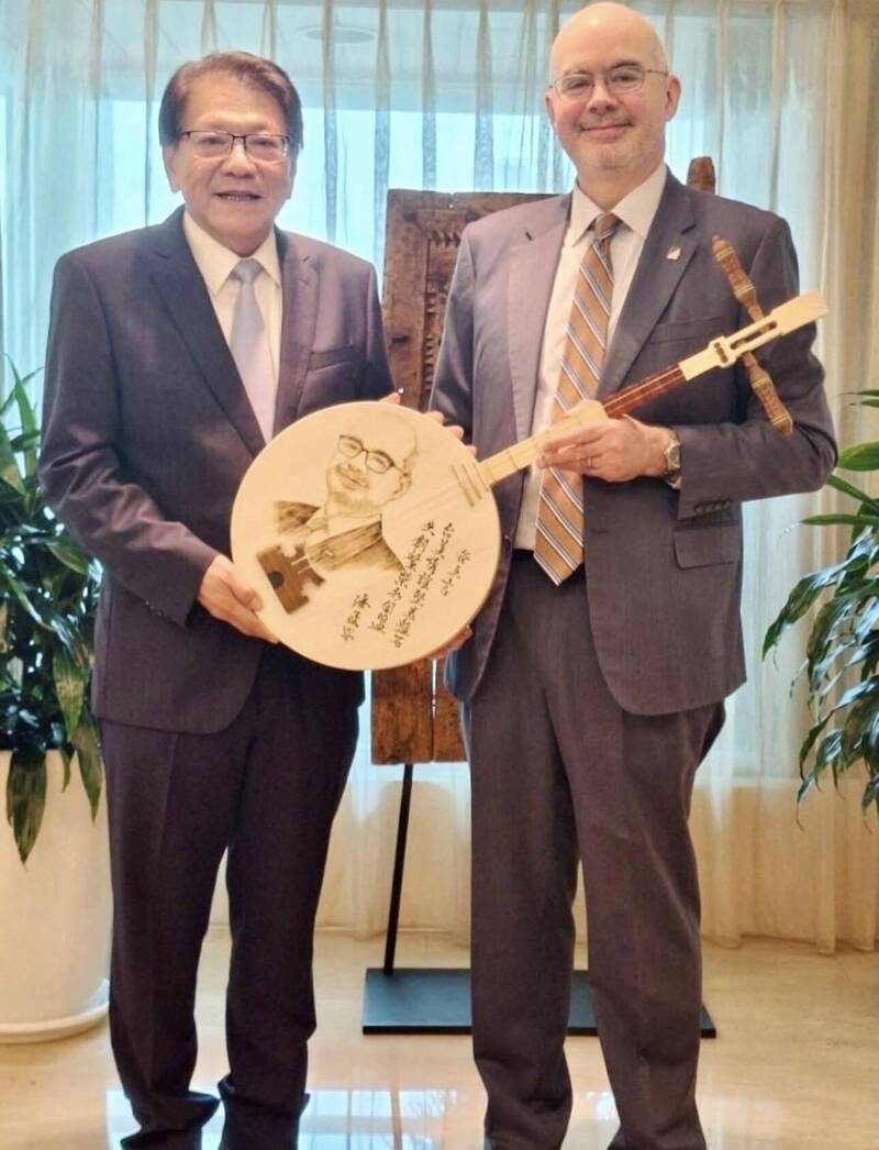 美台共同繁榮！谷立言會晤潘孟安 聚焦「打造緊密夥伴關係」