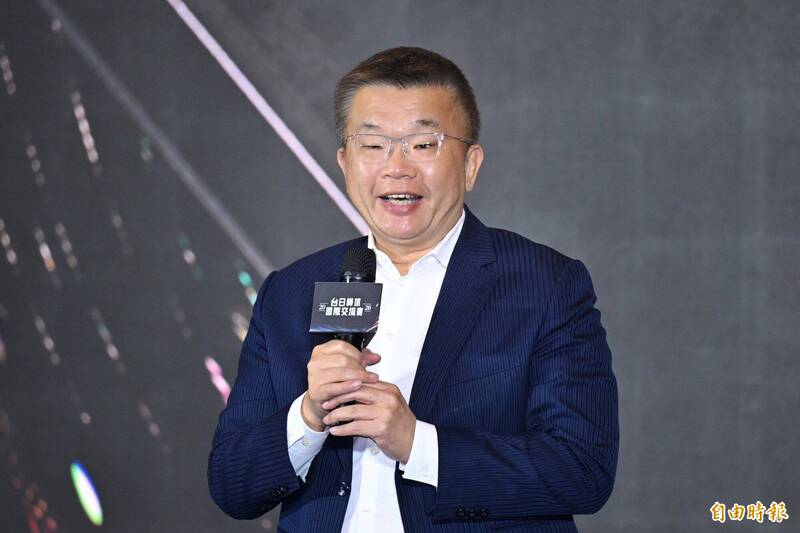 江啟臣被質疑「收割」航線政績 蔡其昌感謝「真正功臣」