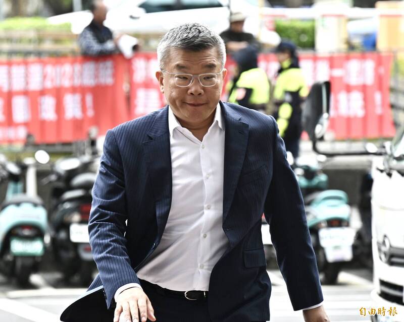 蔡其昌總召首登場！ 賴清德中執會微笑見證宣誓就職