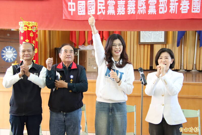 藍營在嘉縣啟動在野大聯盟 鄭麗文:嘉義以南絕對不再綠油油