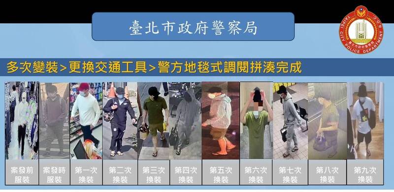 醫美診所槍擊犯嫌超狡猾 5天內逃亡700公里還變裝9次