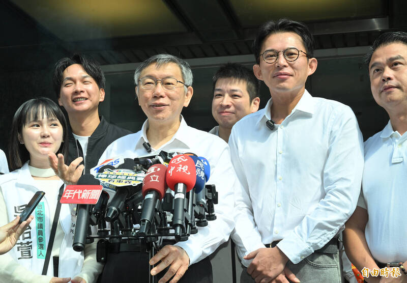 黃國昌新北市長會不會選到底? 柯文哲:就照規則走嘛