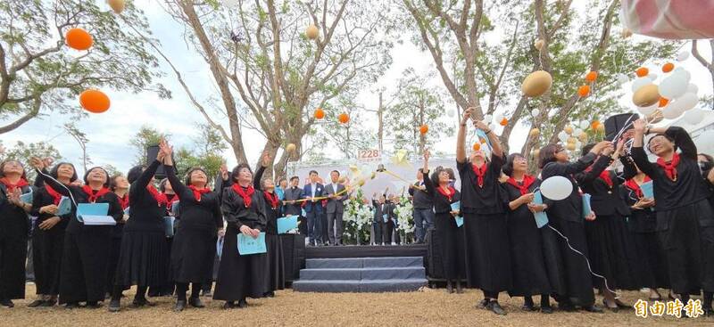 嘉縣228紀念追思音樂會 翁章梁:自由不是天上掉下來