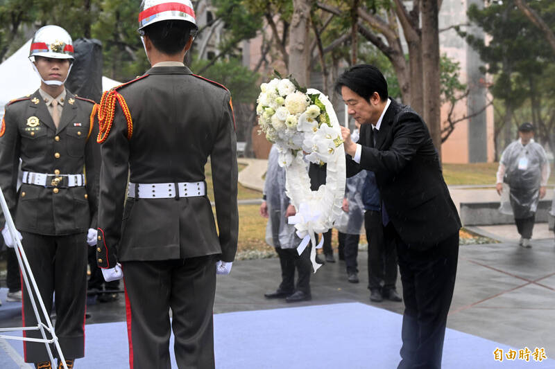 追思黑暗年代受難者 賴清德:民主國家才能避免國家機器再傷人