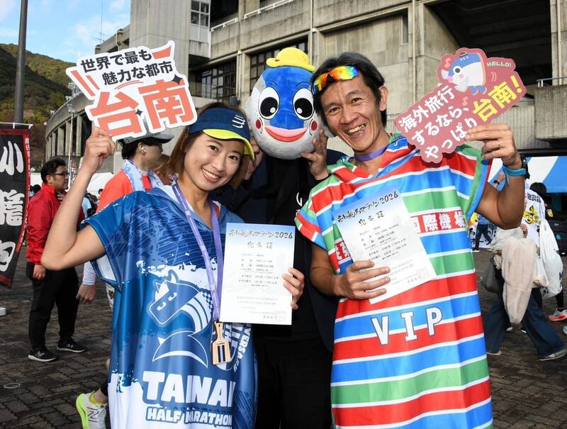 從半馬新手到台南城市代言人 她跑出器捐心願與國際交流路