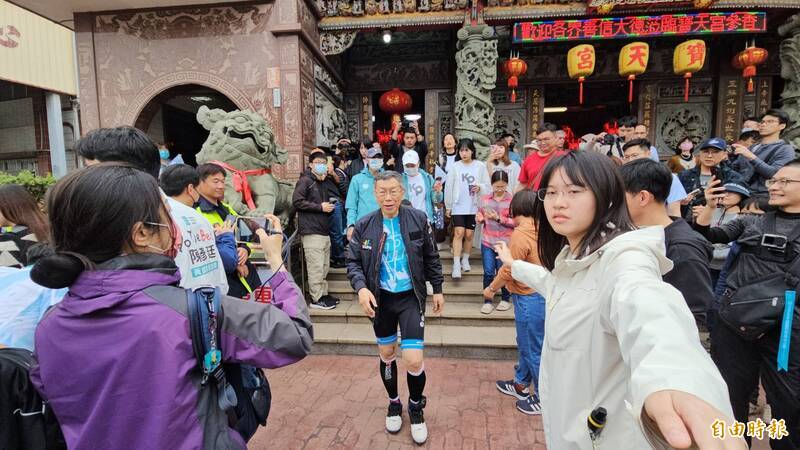 柯文哲再戰一日北高 「戴電子腳鐐」畫面曝光