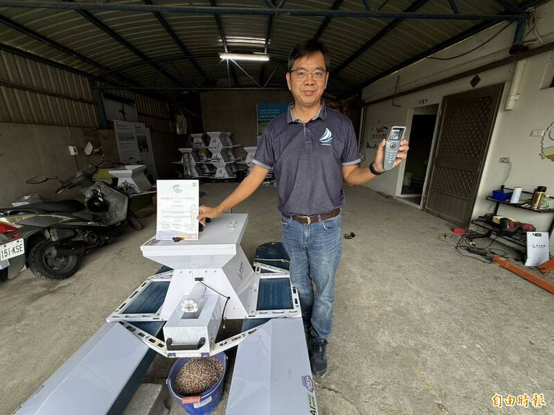 看見養殖漁業人力短缺解方! 許宏德研發無人智慧養殖船 獲世界銀牌殊榮