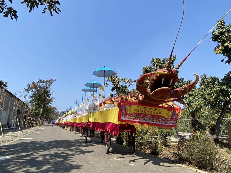 台南佳里蕭壠香3/5請王 百足真人蜈蚣陣先進駐蕭壠文化園區