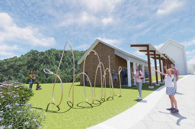 瑞芳動物之家設公共藝術 「心繫同遊」打造入口地標