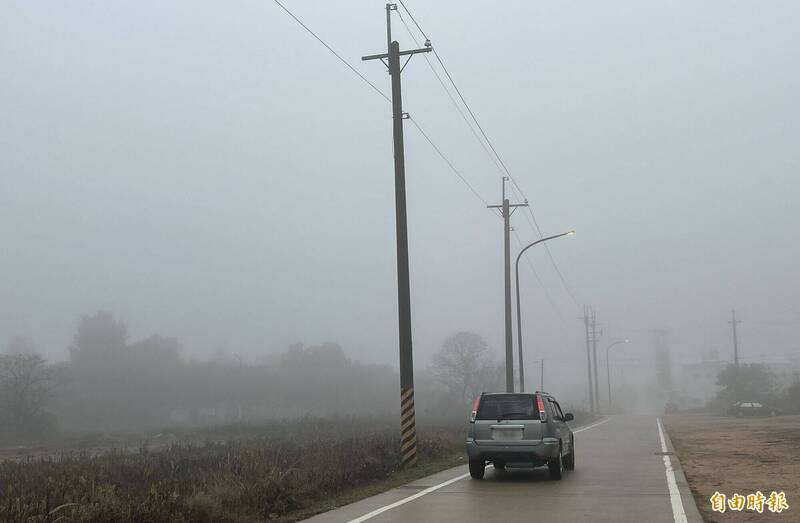 霧鎖金門 海空對外交通暫時停擺
