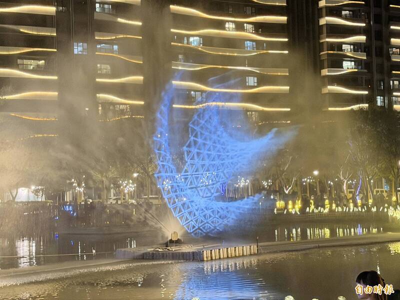大新竹首見雷射投影水霧裝置 竹北光節馬術體驗、演唱會本週登場