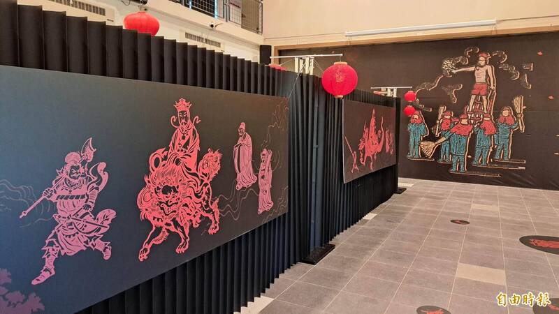 國寶三官出巡圖虛擬實境化 到台東與炸寒單展現科技民俗遶境