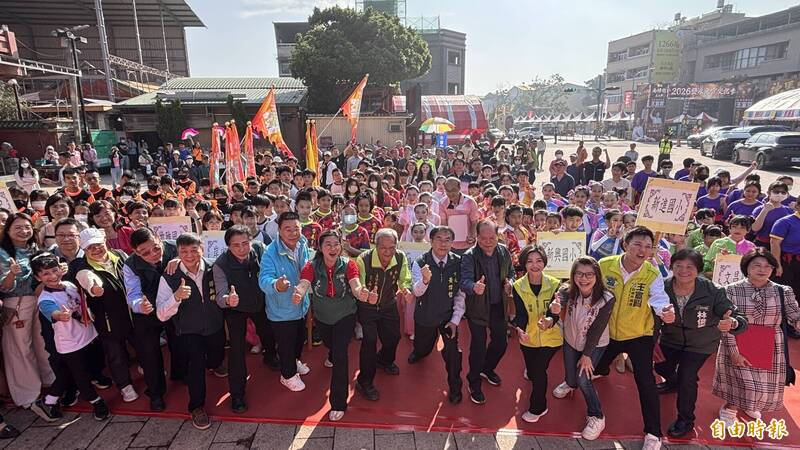 大台南囝仔仙拚仙登場 31校藝陣表演熱鬧