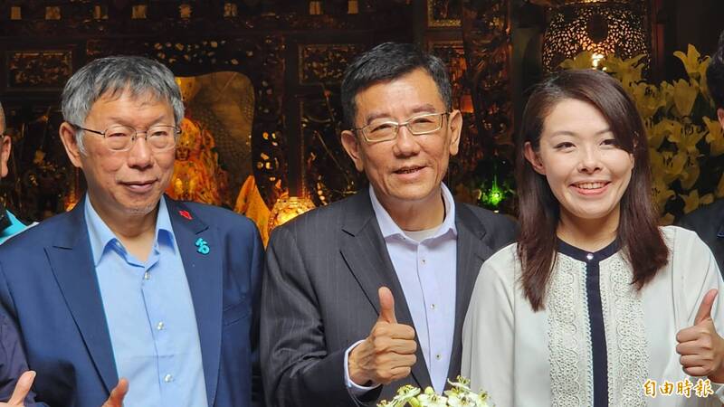 柯文哲拜會竹市議長許修睿 感謝議會協助高虹安拚市政