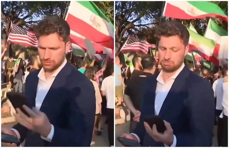 美CBS高層要求別報伊朗人慶祝謝川普 記者秒露不屑嗆這1句!