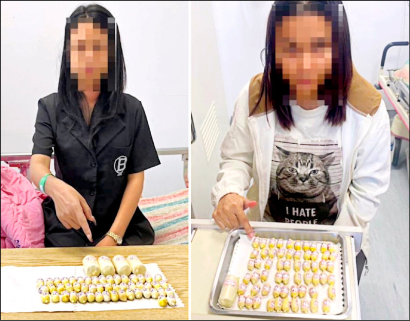 人體運115顆海洛英 兩泰女判重刑