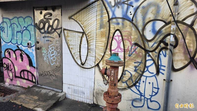 一般平面胡亂塗鴨。（記者洪瑞琴攝）