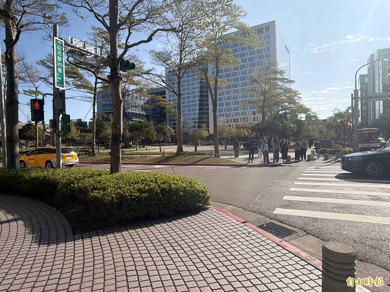 大港墘公園。（記者董冠怡攝）