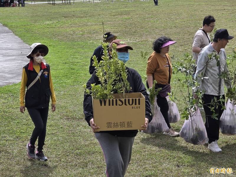 林業署花蓮24場贈苗明啟動 光復災區7場