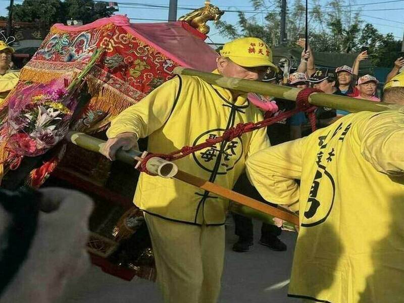 白沙屯媽祖回鑾預計4月18日通過彰化海線。（資料照）