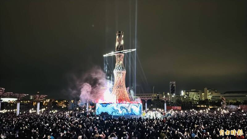 台灣燈會主場地太保遇4級地震 逾萬遊客「嘸驚」繼續賞燈看煙火