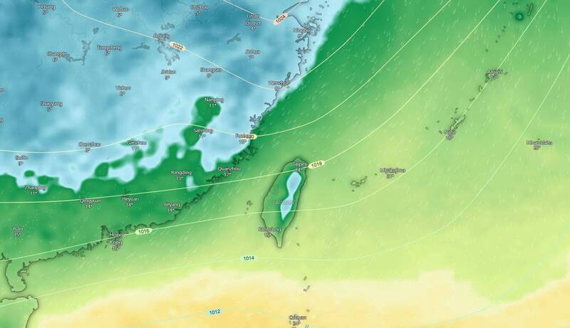 元宵會冷！氣溫下探14度 氣象專家：鋒面過境防較大雨勢