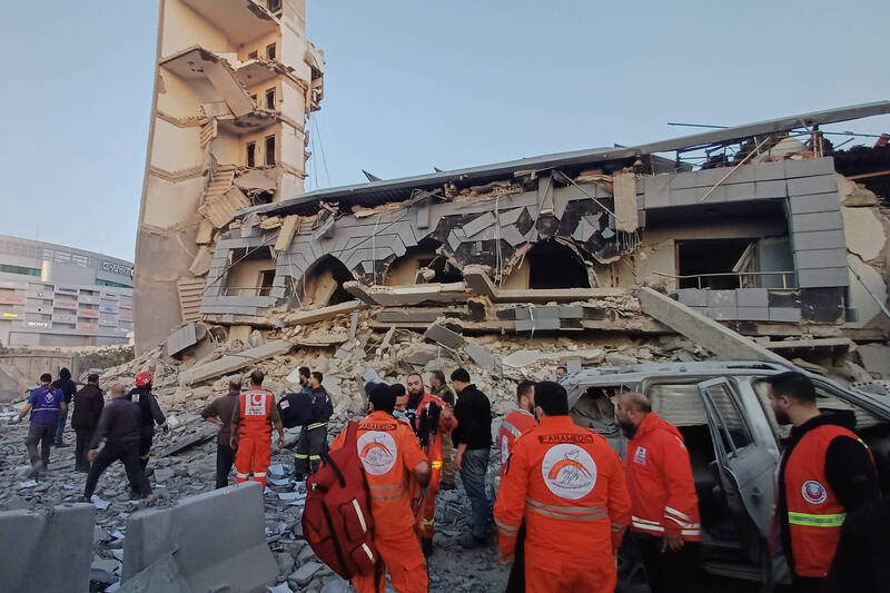 以軍擊斃伊朗聖城部隊黎巴嫩軍團指揮官 摧毀伊斯蘭集團總部