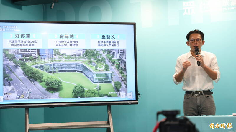 批中央「國影二期」跳票 黃國昌喊當選將收回土地打造藝文中心