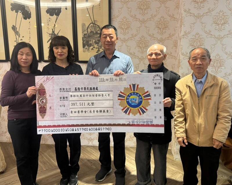 墨香傳愛11載!基隆「采青團隊」春聯義賣近40萬創新高 全捐遺孤