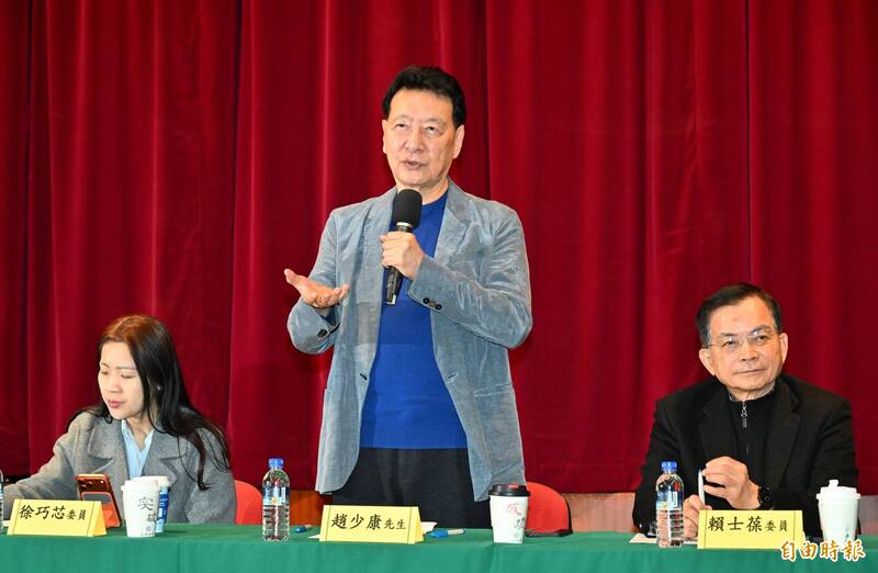 怒轟鄭麗文! 趙少康:軍購到現在沒看到版本太不像話