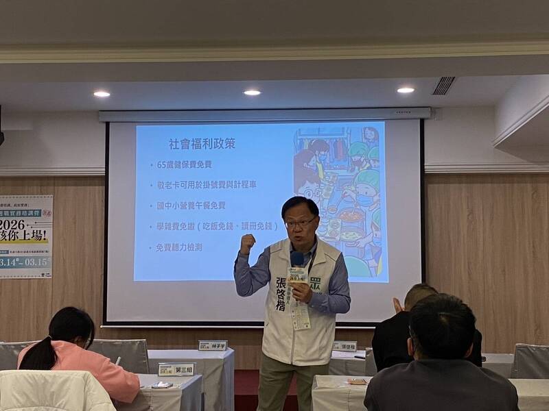 張啓楷選戰團隊海選 柯文哲15日南下嘉義市授課