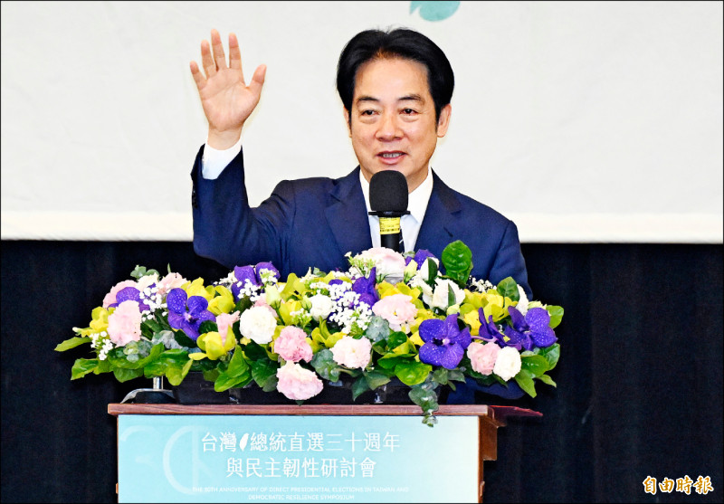 賴清德「總統直選30週年」談話 國民黨:直選不是台獨公投