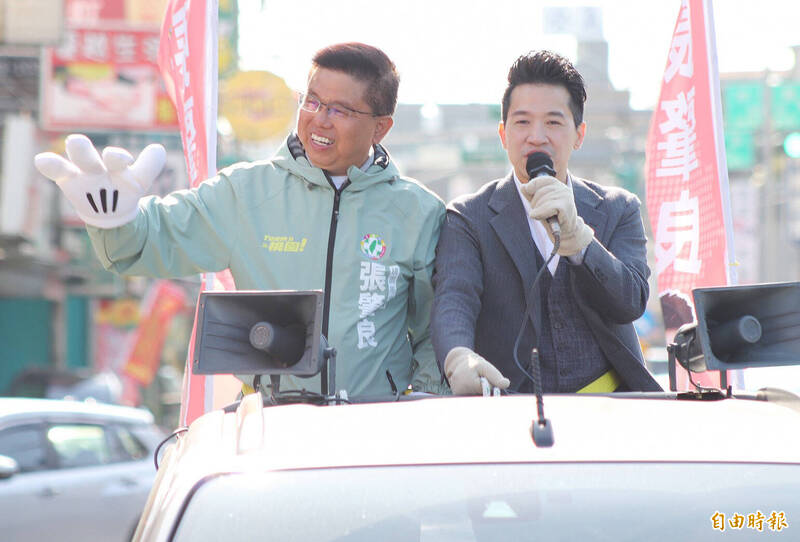 桃園民進黨初選挺張肇良 何志偉承諾:一起贏回台積電