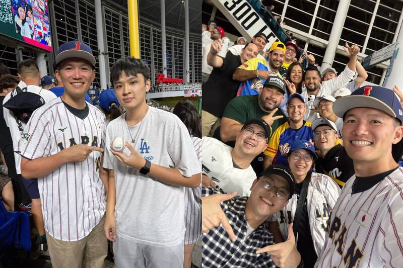 發功嗨掉日本隊? 台南Josh邁阿密「穿這樣應援」笑翻全網