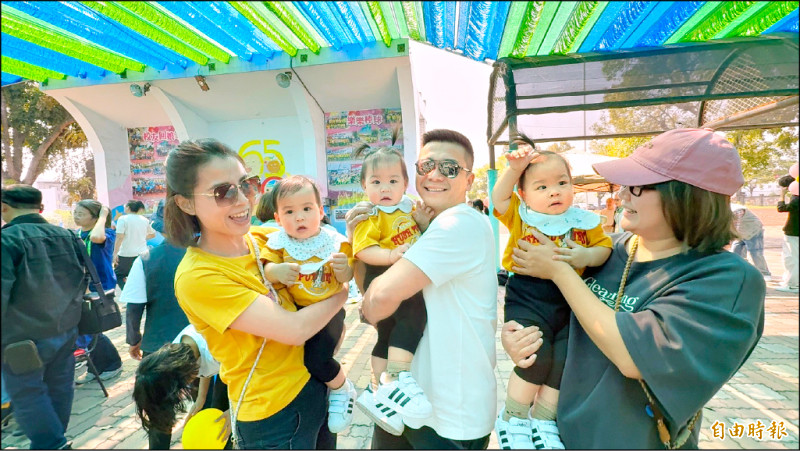 三胞胎齊聚 37組家庭分享育兒甘苦