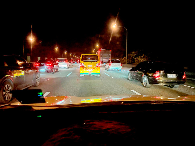 國3半夜施工大塞 南港到木柵開車1小時