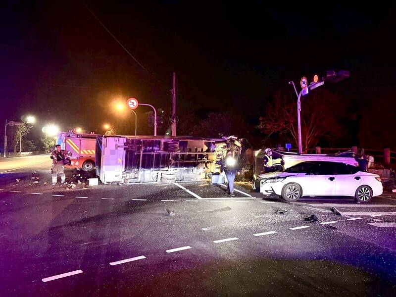 印尼移工準備返鄉途中車禍!3車連環撞1死7傷