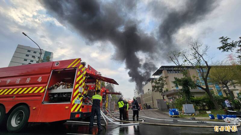 竹科超高壓變電所火警1死2傷 高虹安人在日本:台電立即停工