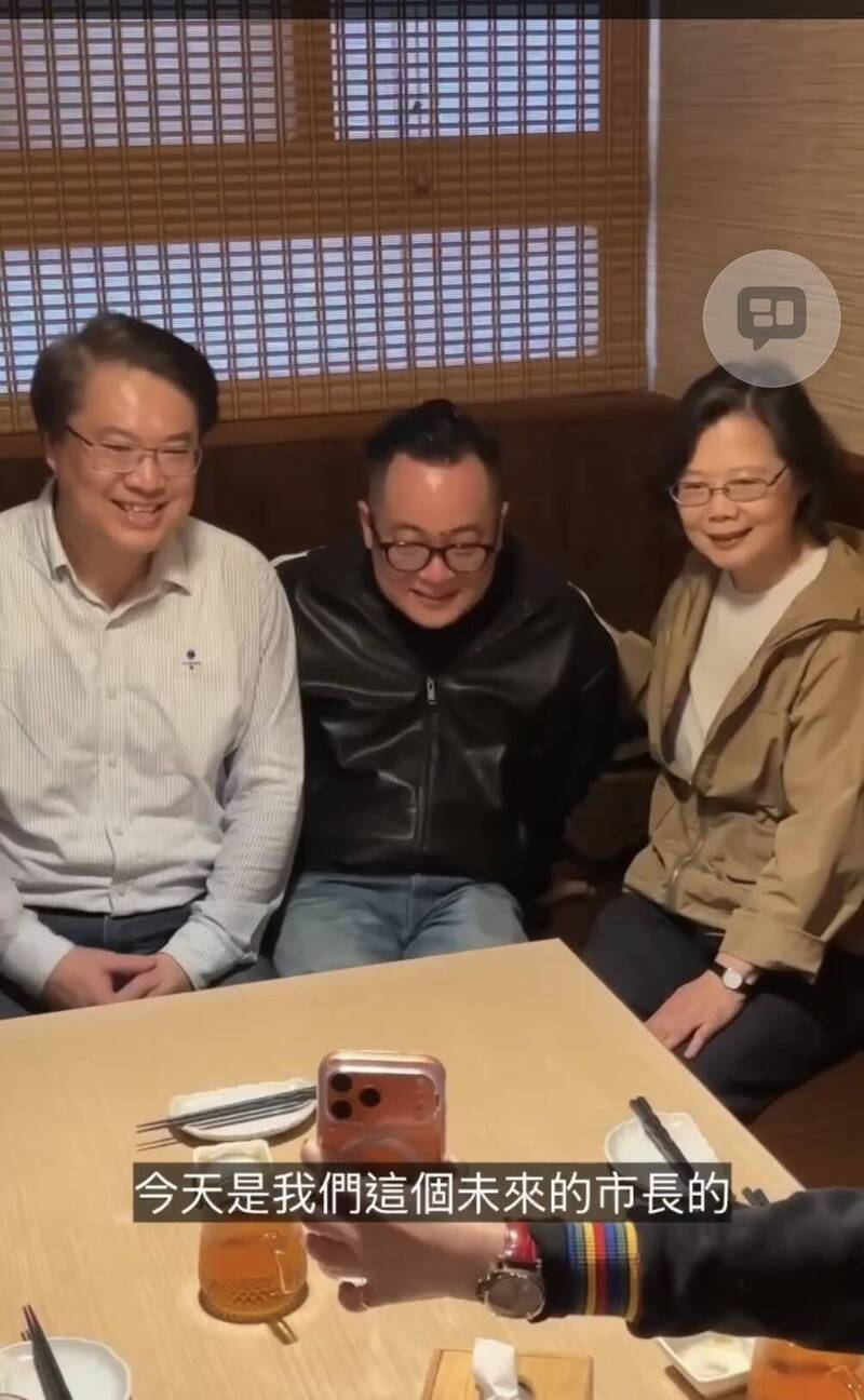 童子瑋與小英總統共進午餐 打電話跟宋楚瑜視訊祝壽