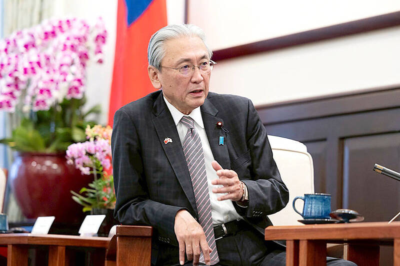 《TAIPEI TIMES》Japanese lawmaker promotes Taiwan-Japan-US exchanges